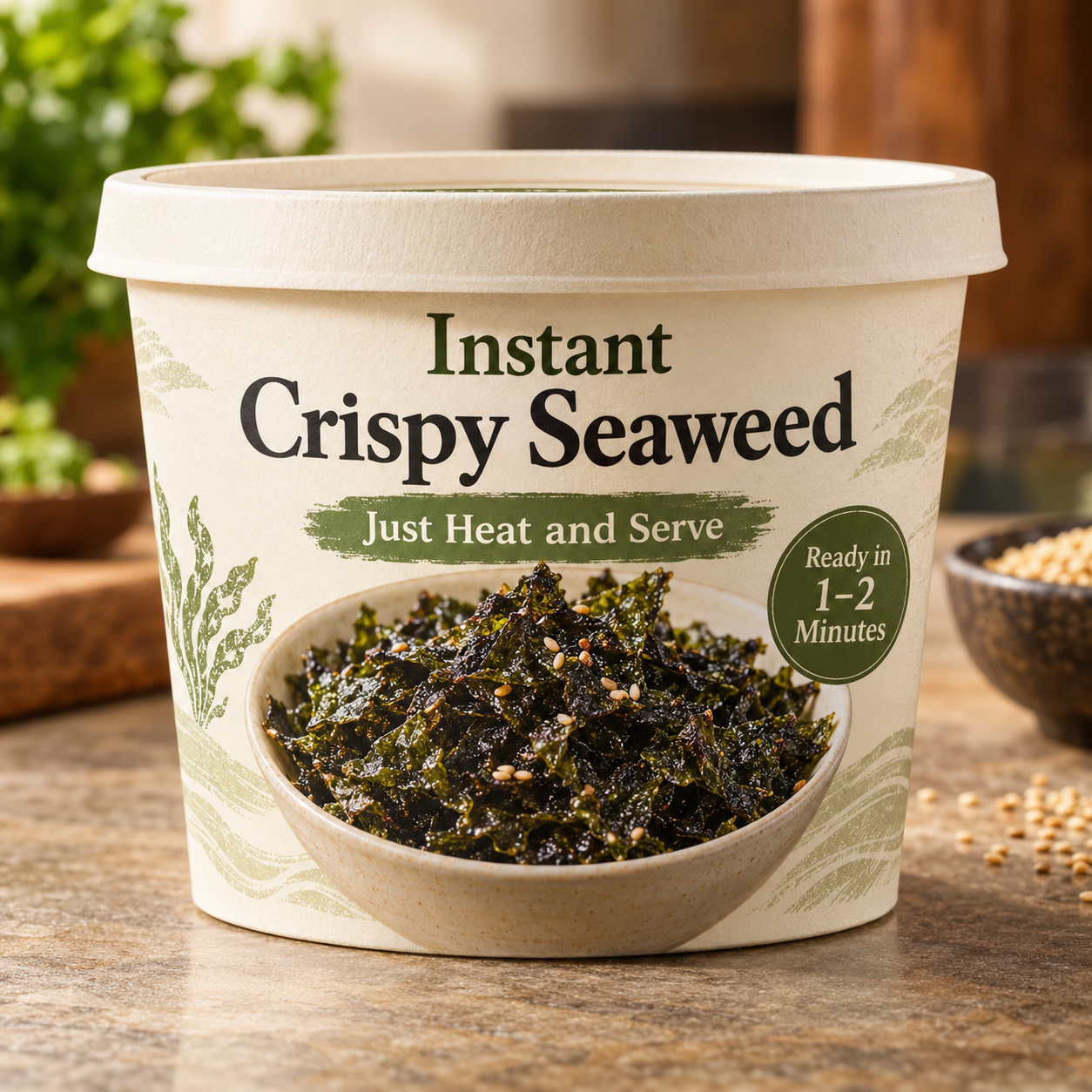 Instant Crispy Seaweed