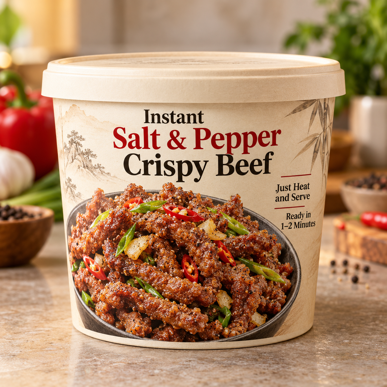 Instant Salt & Pepper Crispy Beef