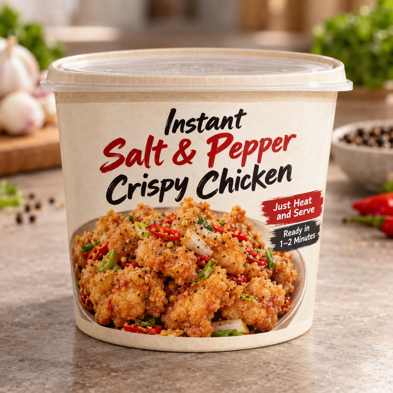 Instant Salt & Pepper Crispy Chicken