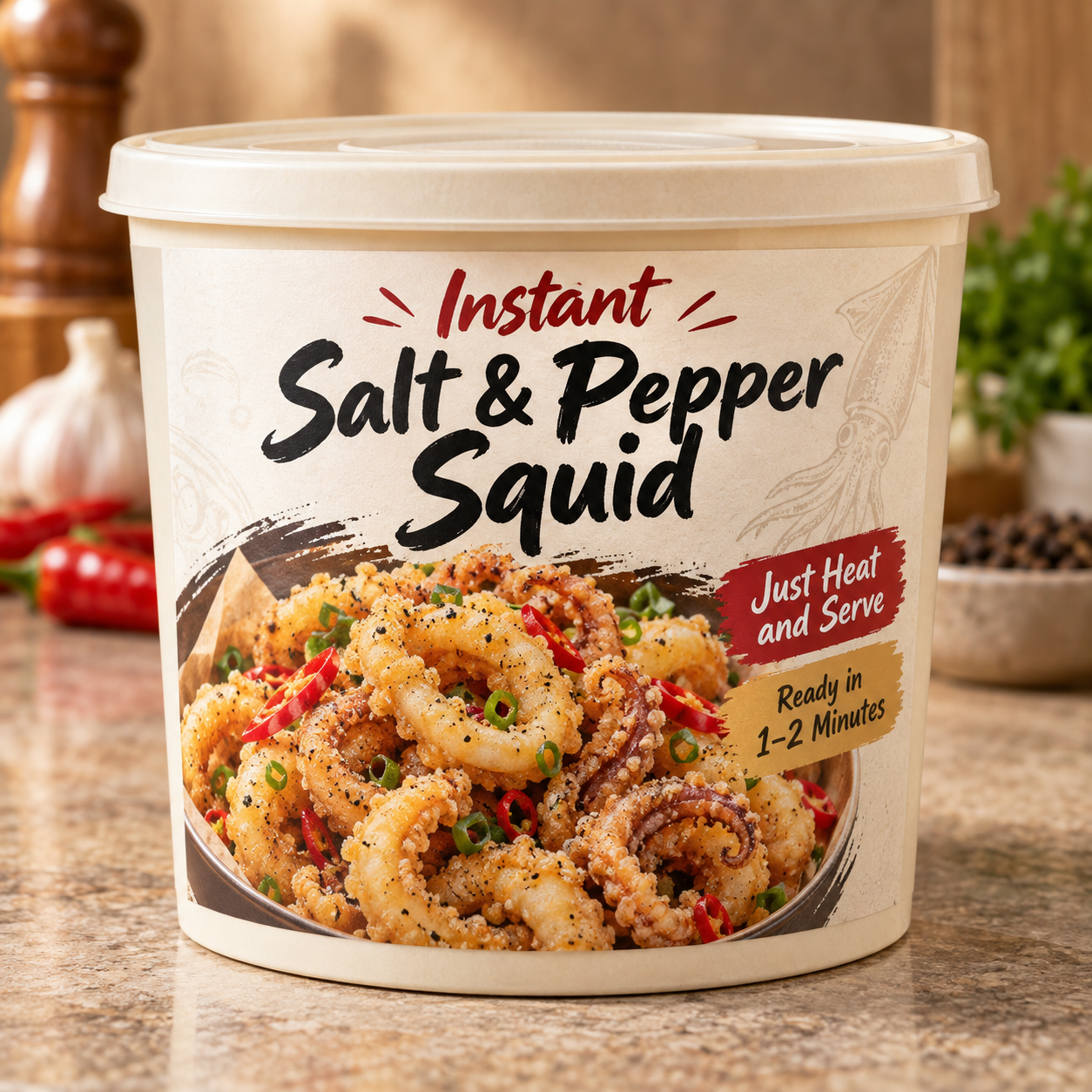 Instant Salt & Pepper Squid