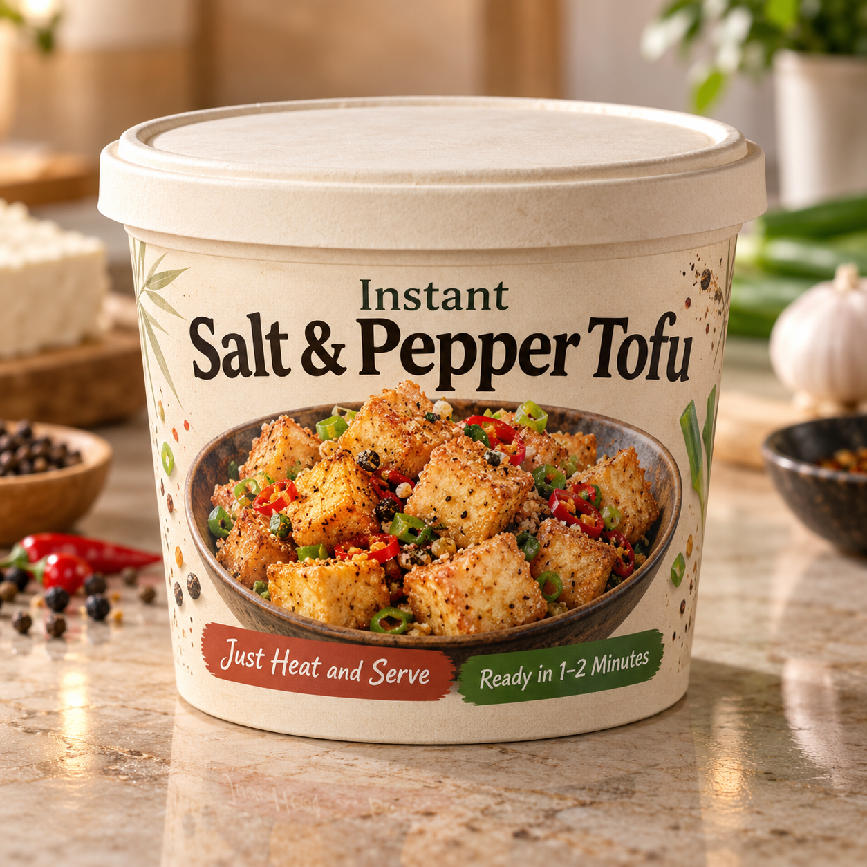 Instant Salt & Pepper Tofu