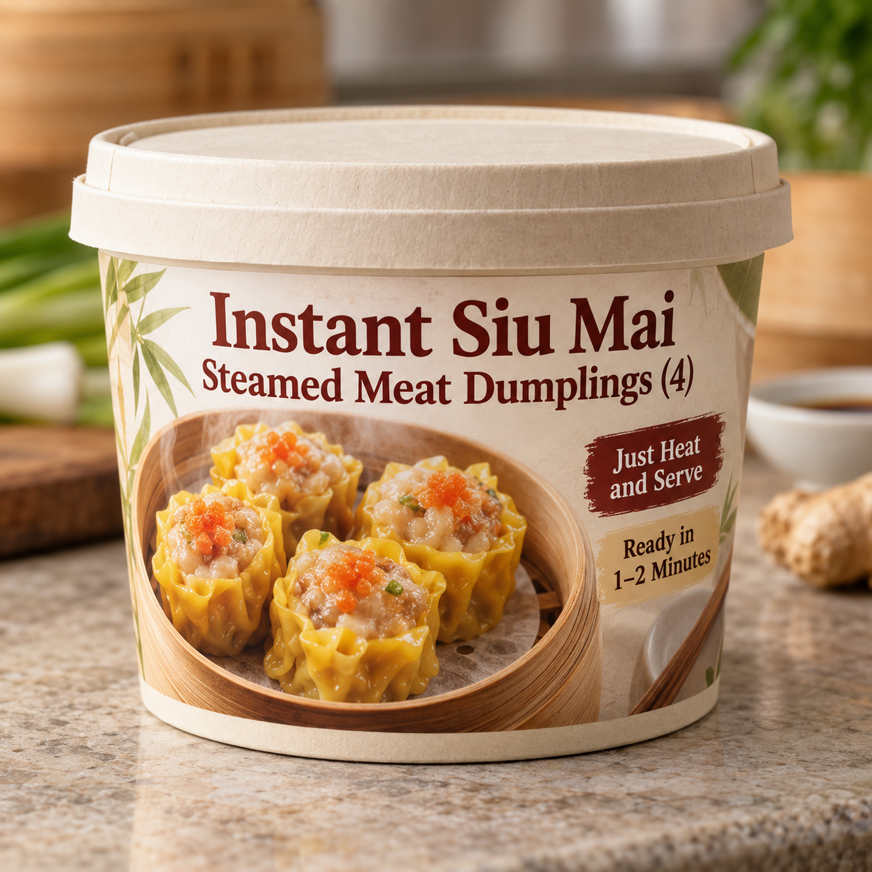 Instant Siu Mai Steamed Meat Dumplings (4)